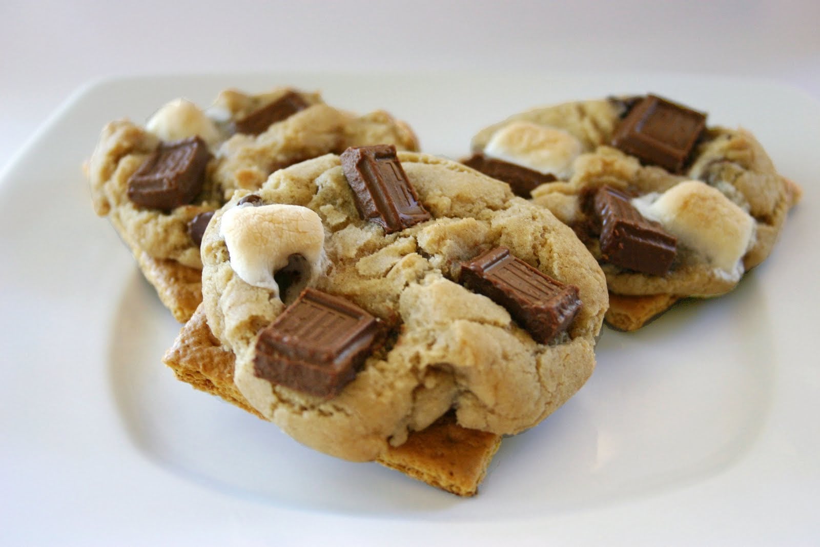 Bakergirl  Graham Cracker S'mores Cookies