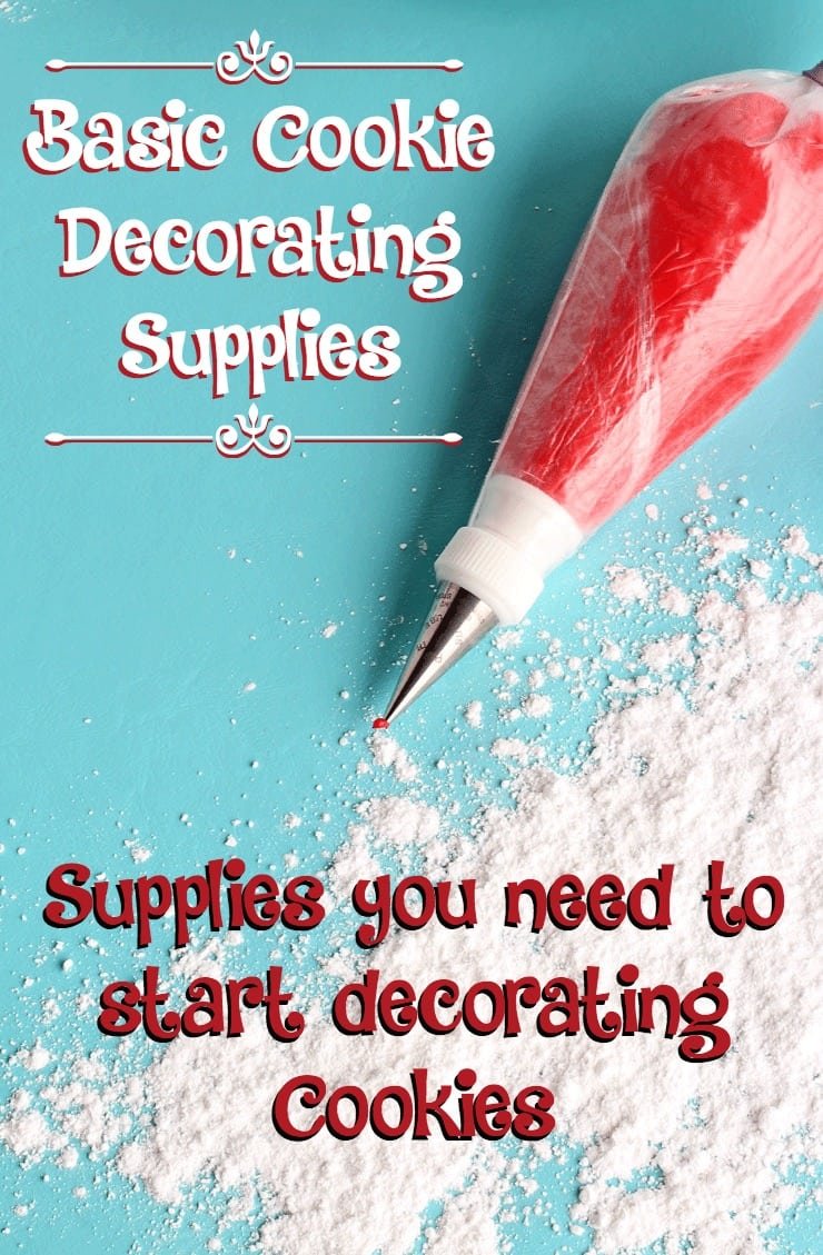 Basic Cookie Decorating Supplies
