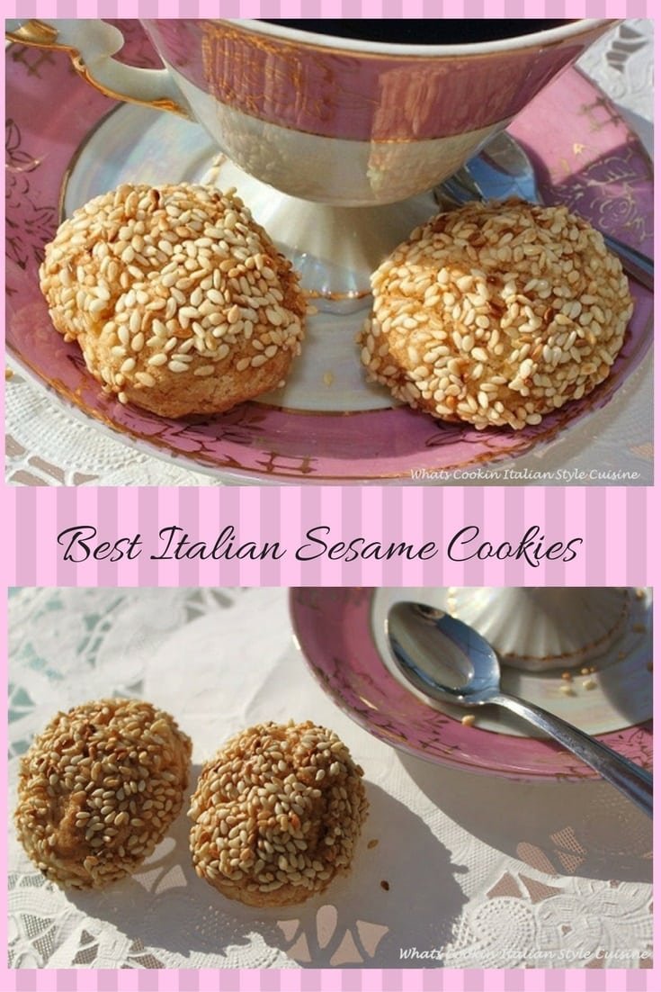 Best Italian Sesame Seed Cookies