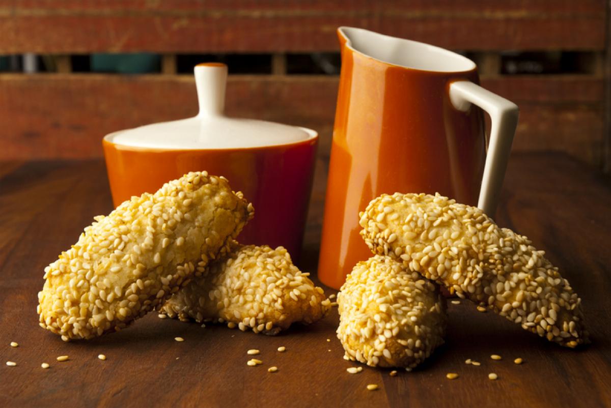 Biscotti Di Regina (italian Sesame Seed Cookies) Recipe