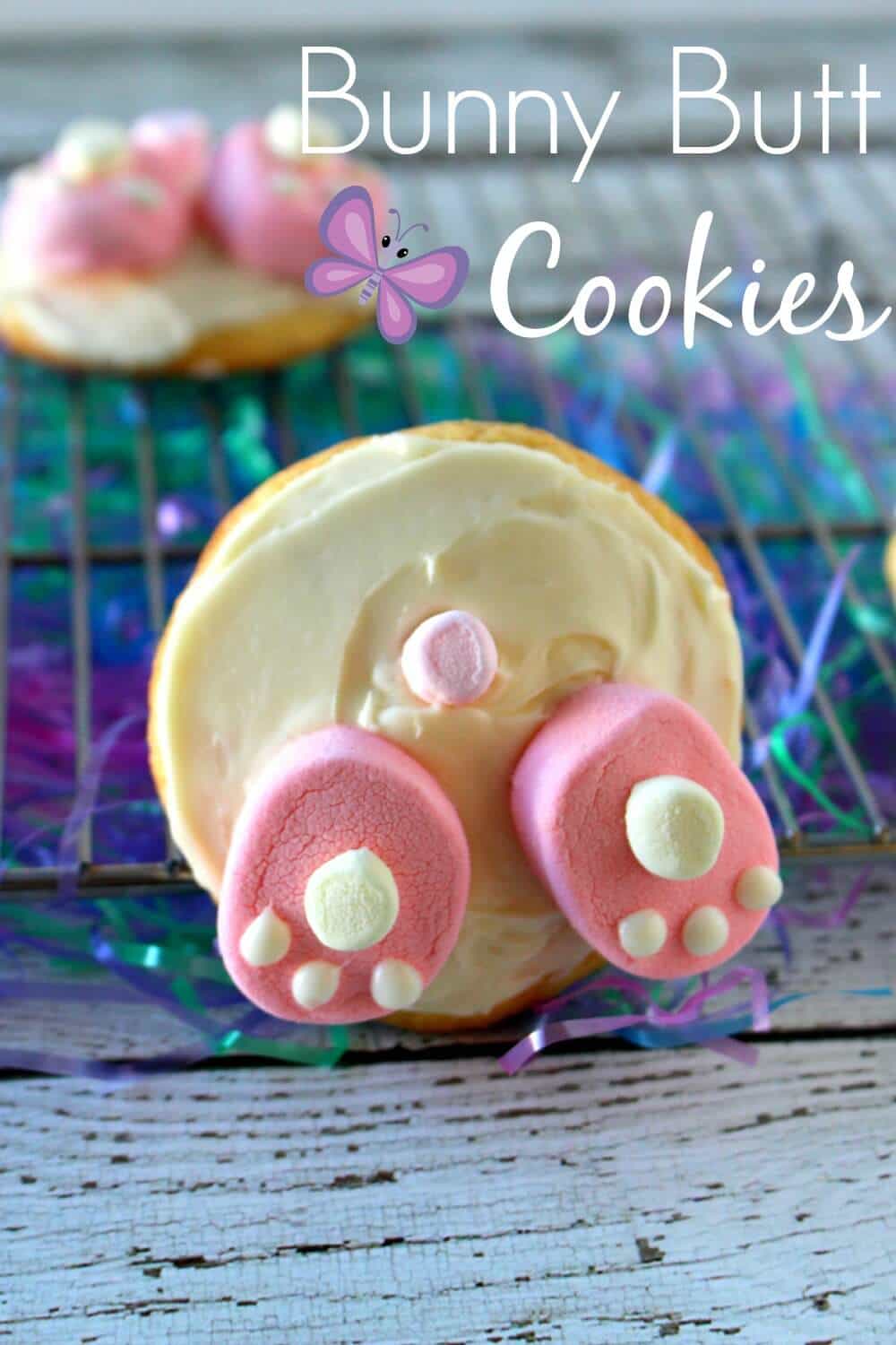 Bunny Butt Cookies {easter Dessert And Craft}