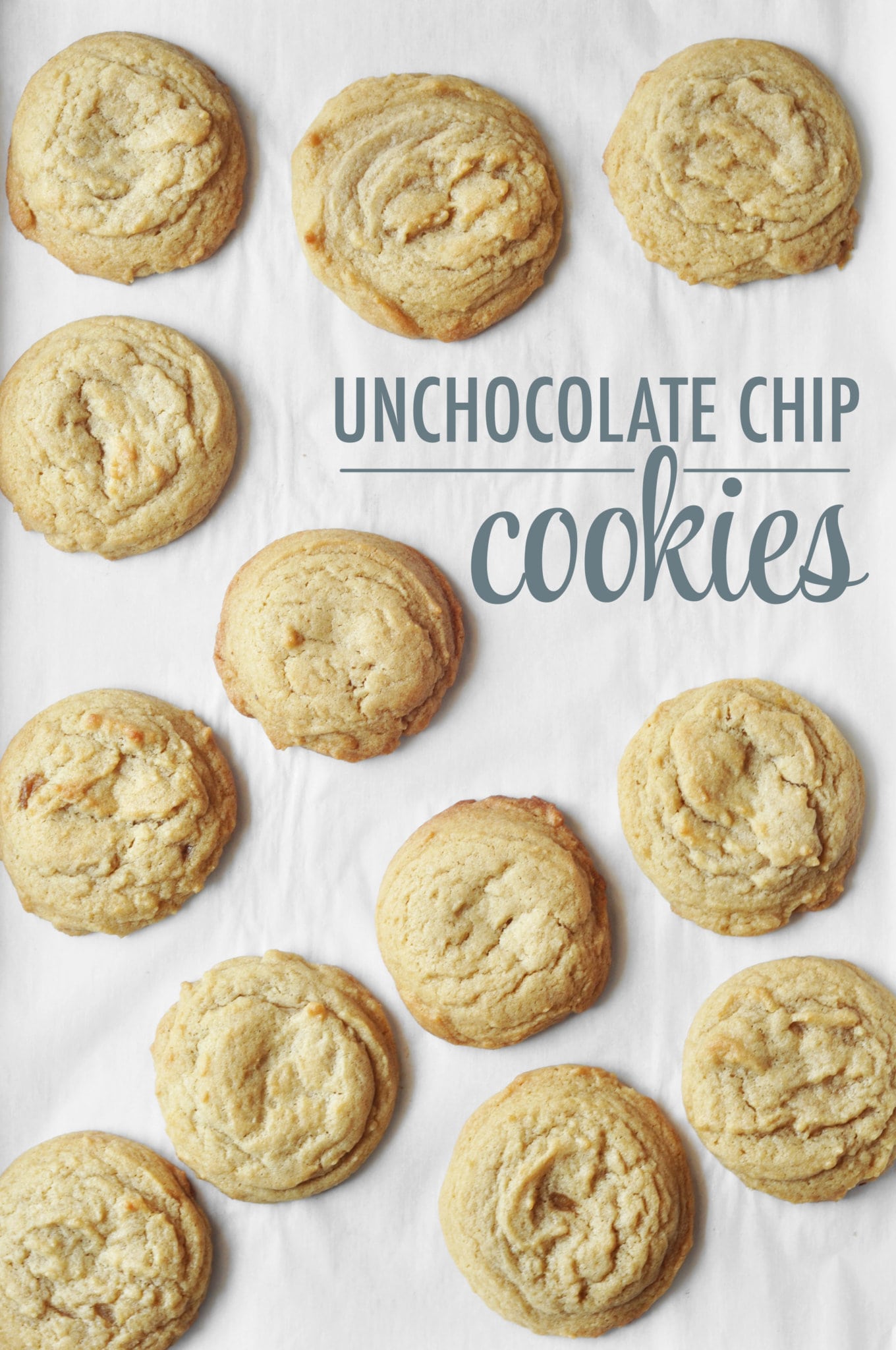 Chocolate Chipless Cookies