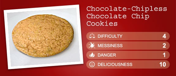Chocolate Chipless Cookies