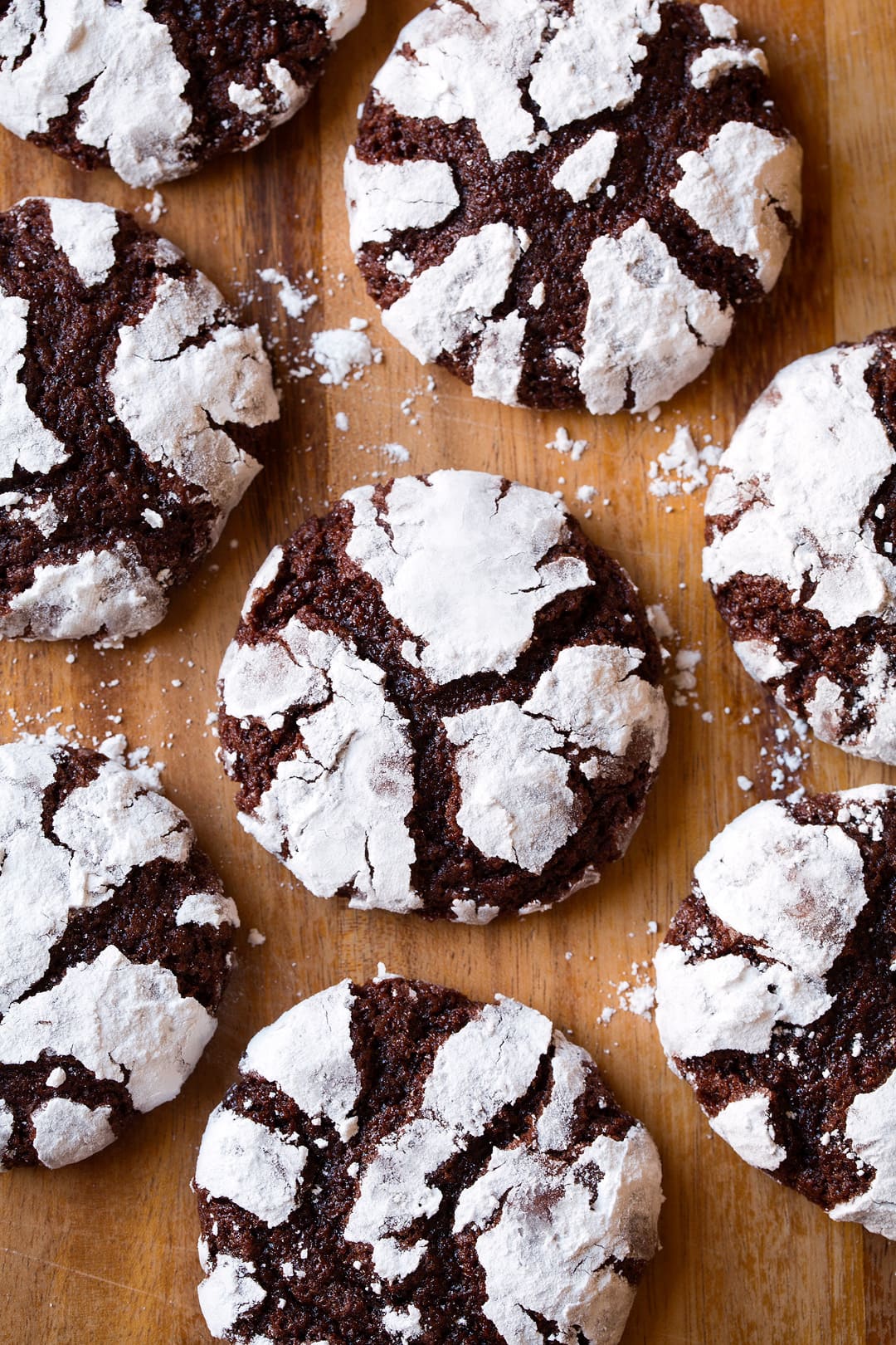 Chocolate Crinkle Cookies