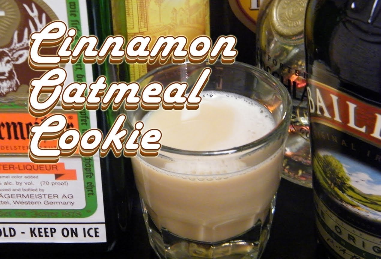 Cinnamon Oatmeal Cookie Shot Recipe