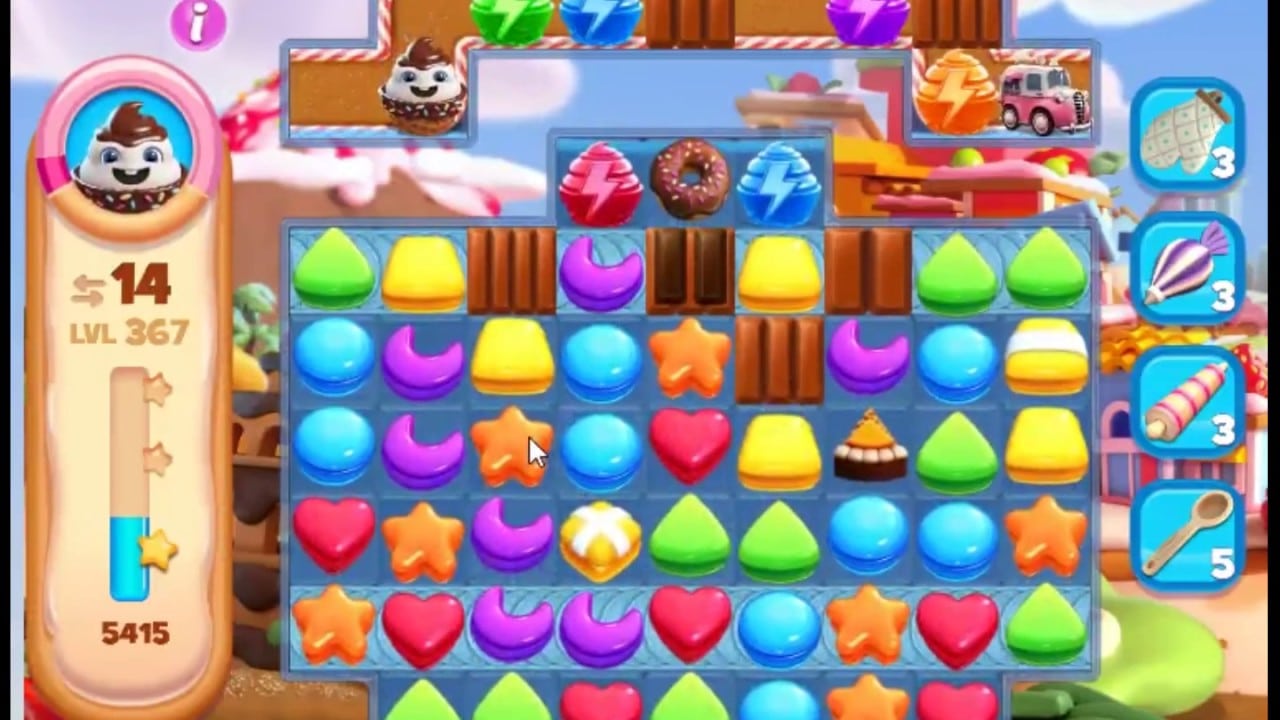 Cookie Jam Blast Level 367