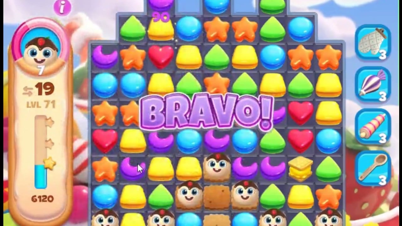 Cookie Jam Blast Level 71