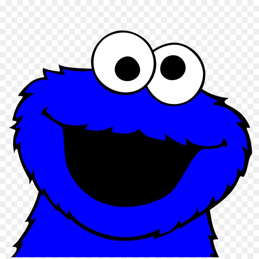 Cookie Monster Chocolate Chip Cookie Biscuits Clip Art