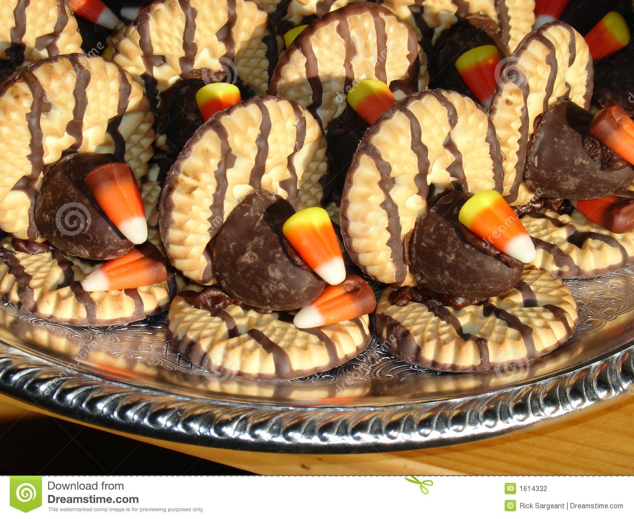 Cookie Tray Stock Photo  Image Of Table, Corn, Holiday