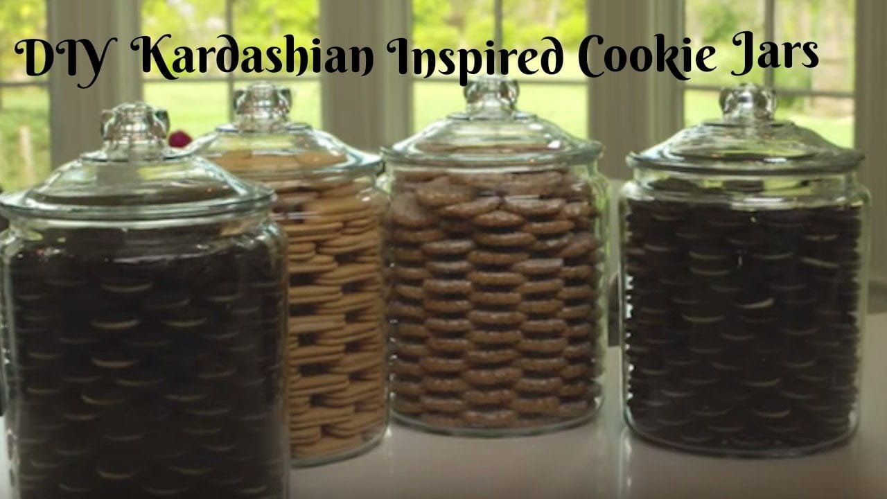 Diy Kardashian Inspired Cookie Jars