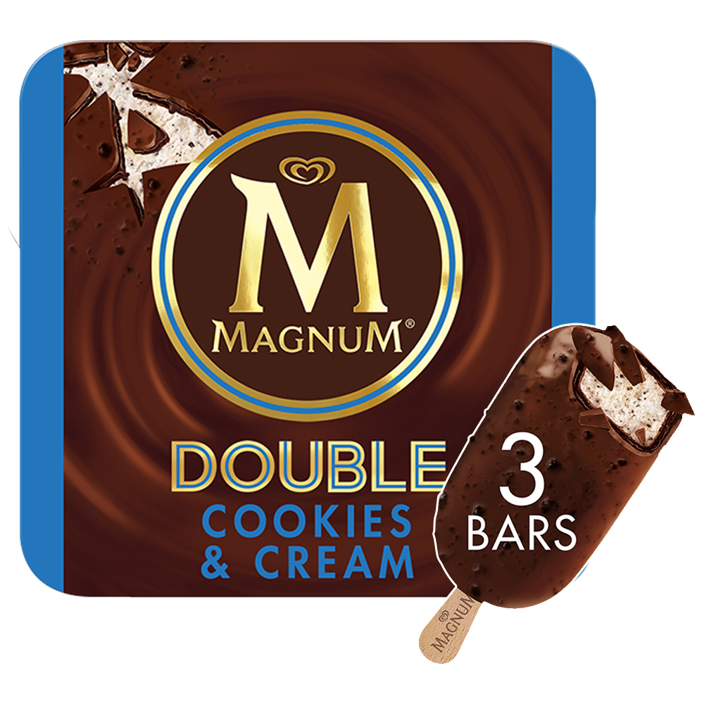 Double Cookies & Cream Ice Cream Bar