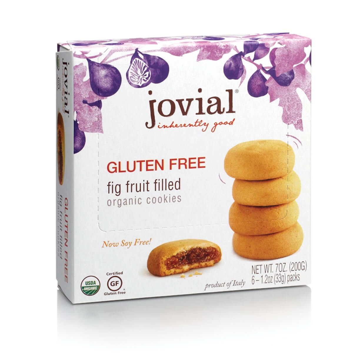 Fig Filled Organic Gluten Free Cookies