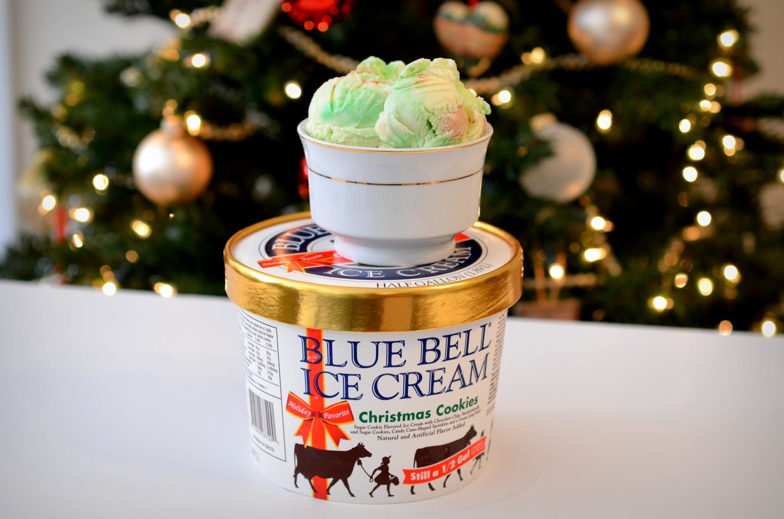 Food And Ice Cream Recipes  Review  Blue Bell Christmas Cookies