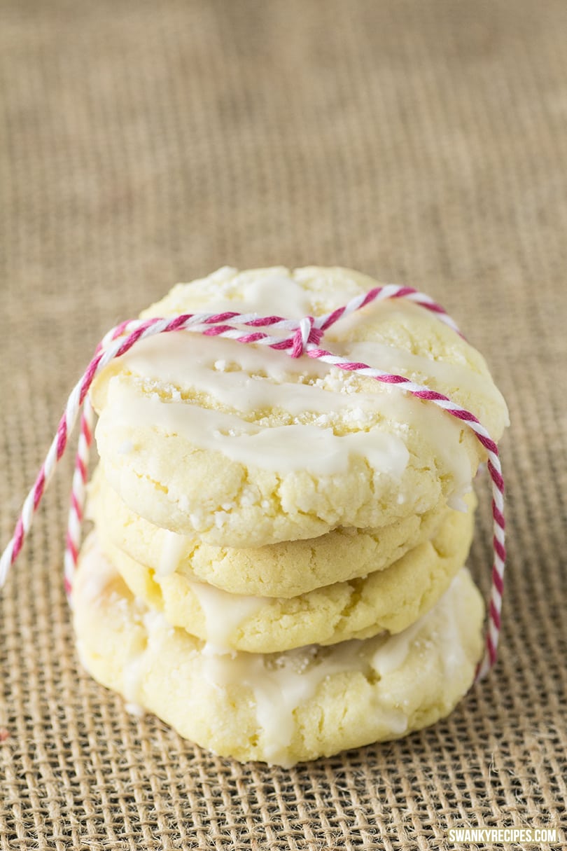 Glazed Lemon Sugar Cookies