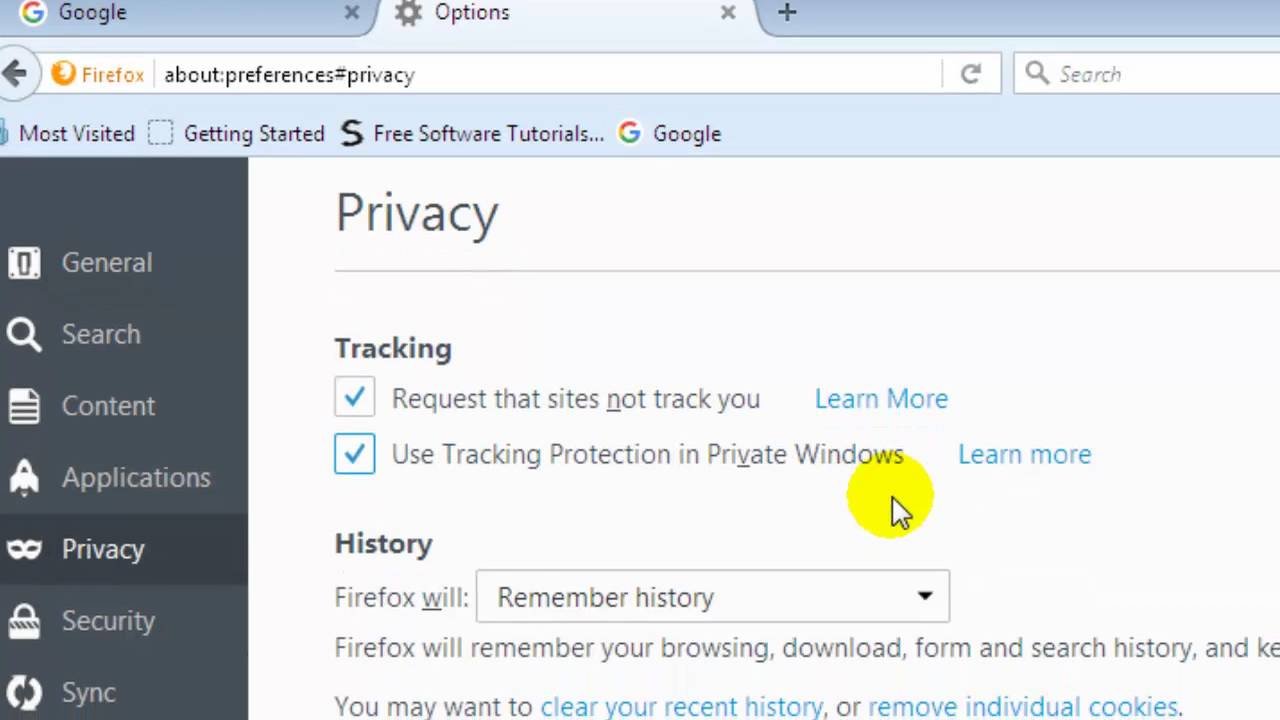 How To Allow Cookies In Firefox