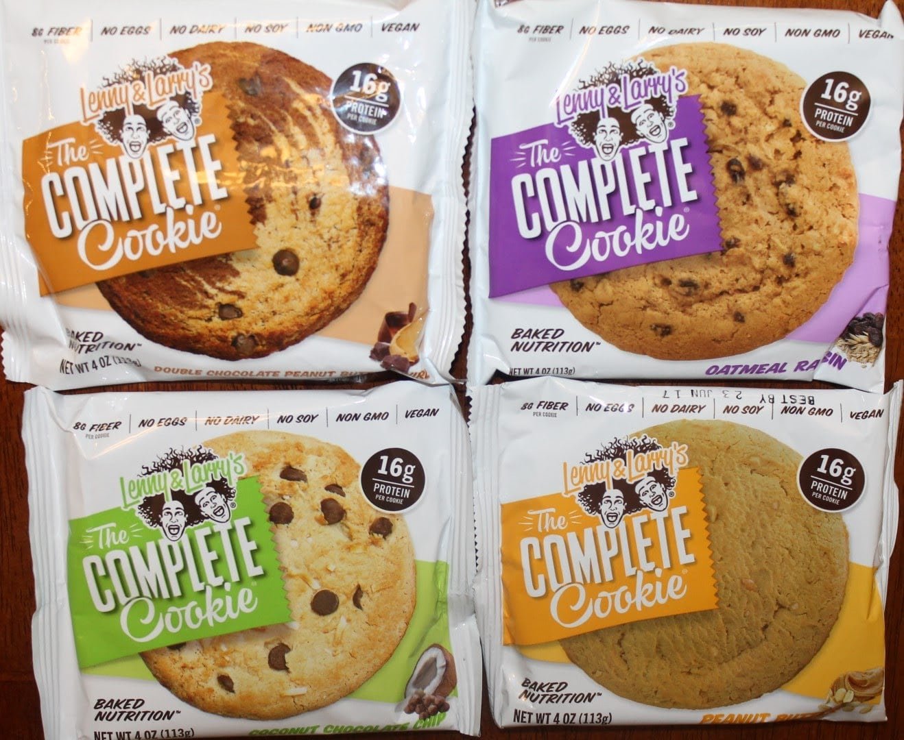 Lenny & Larry's The Complete Cookie Double Chocolate Pb, Oatmeal