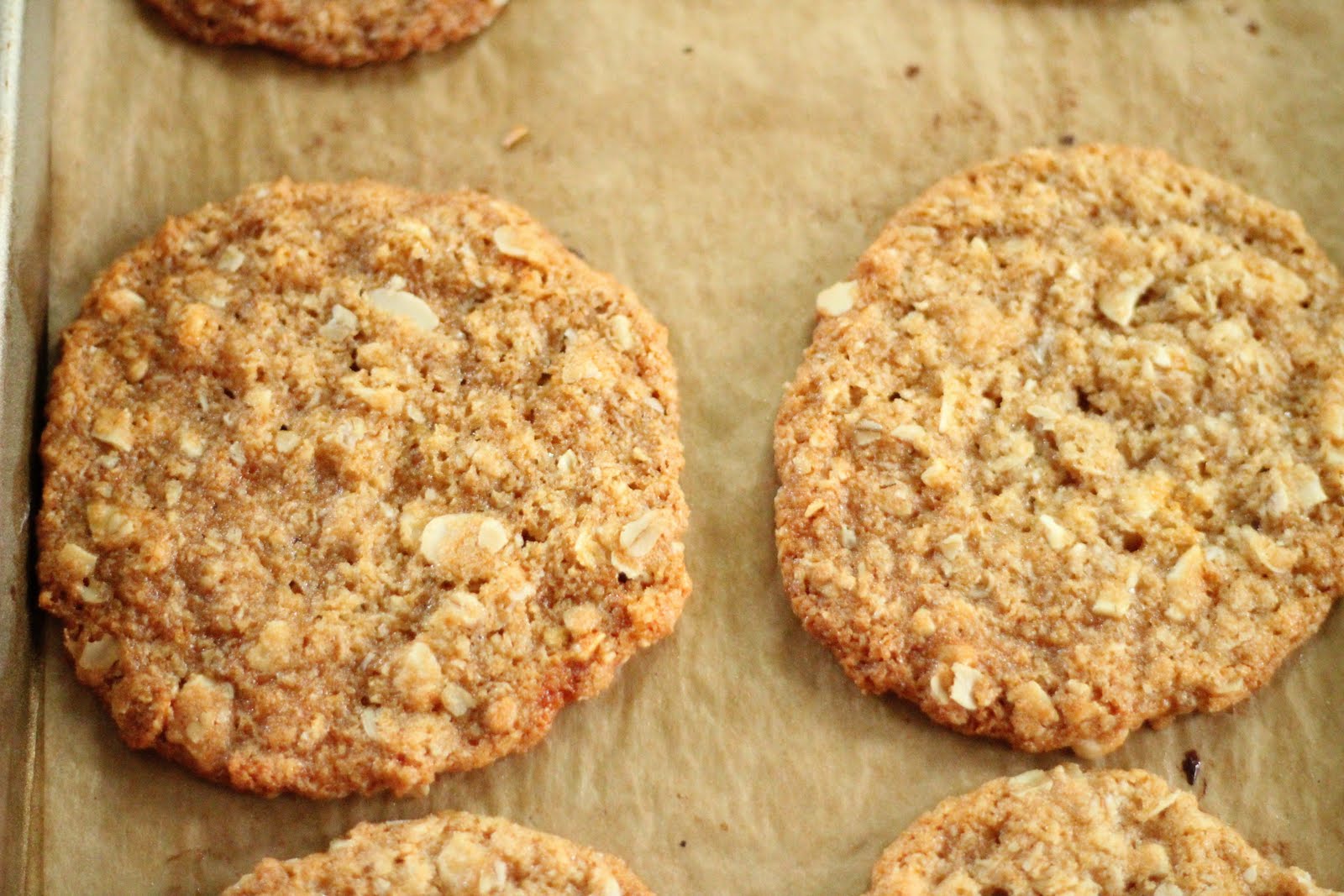 Oatmeal, Coconut And Almond Cookies