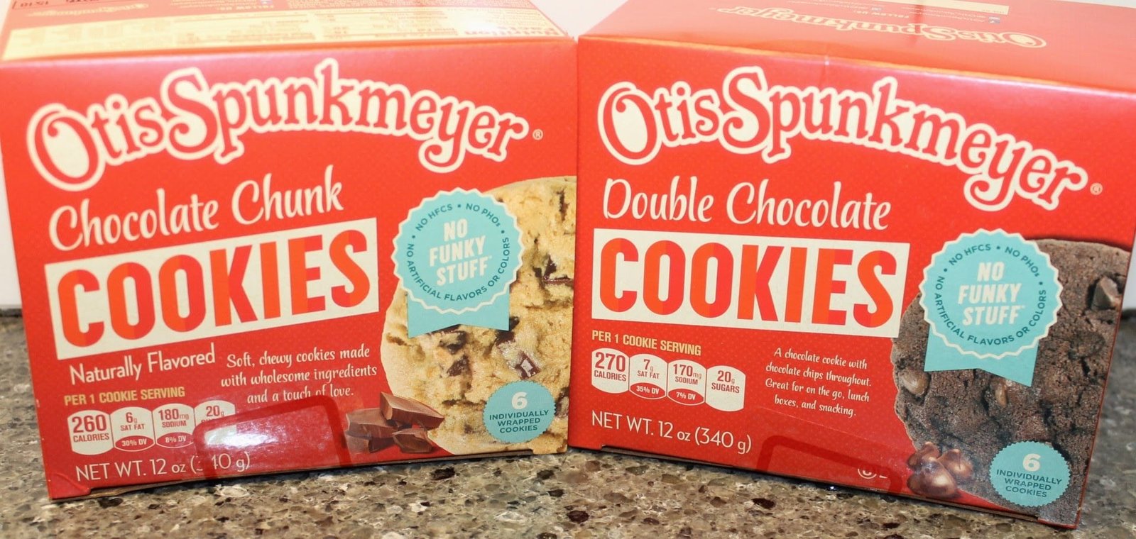 Otis Spunkmeyer Chocolate Chunk & Double Chocolate Cookies Review