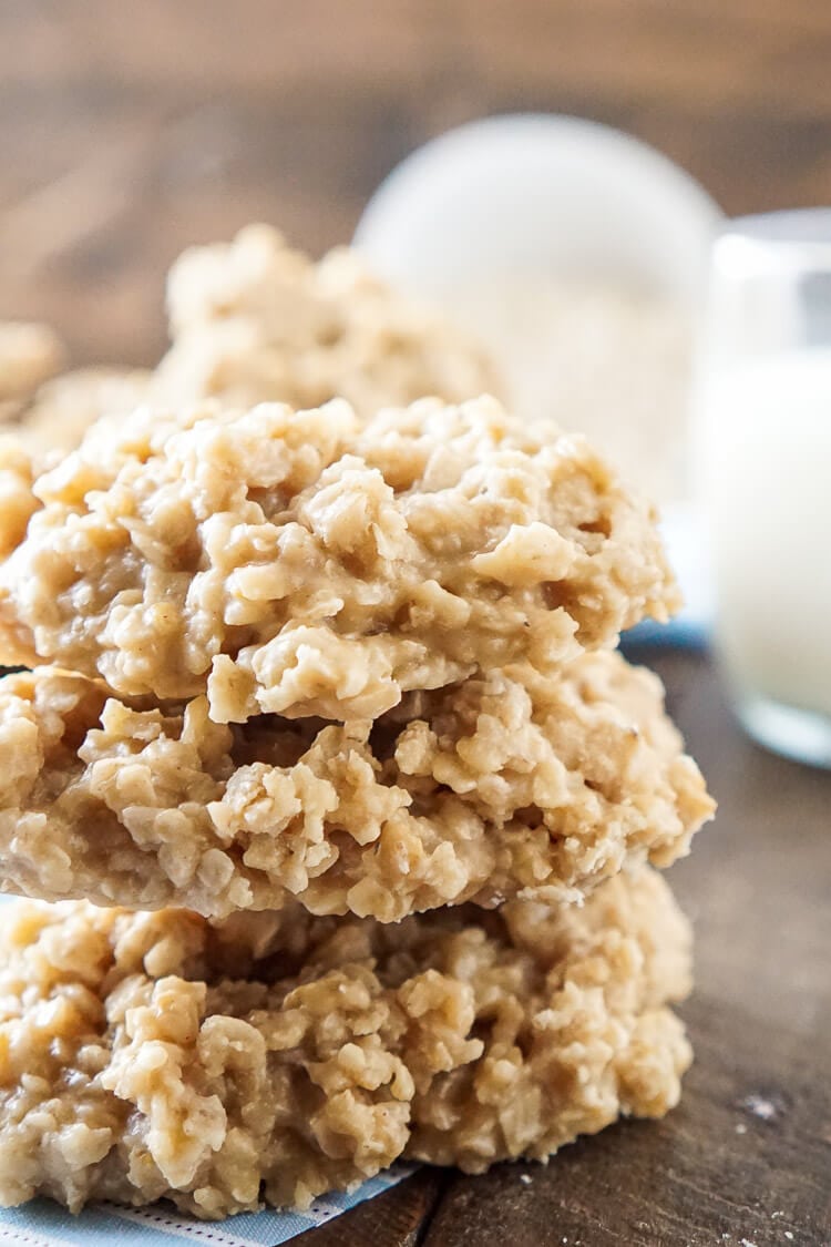 Peanut Butter No Bake Cookies Recipe