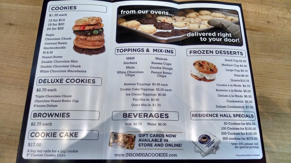 Photos For Insomnia Cookies