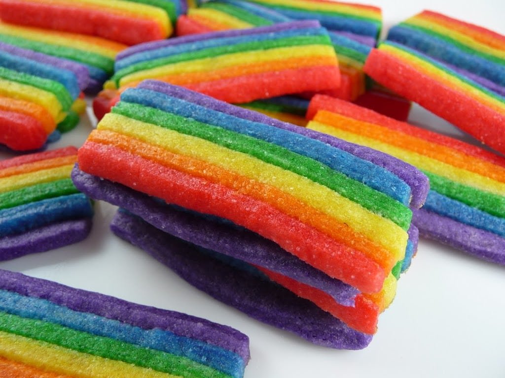 Rainbow Sugar Cookies   Kendra's Treats