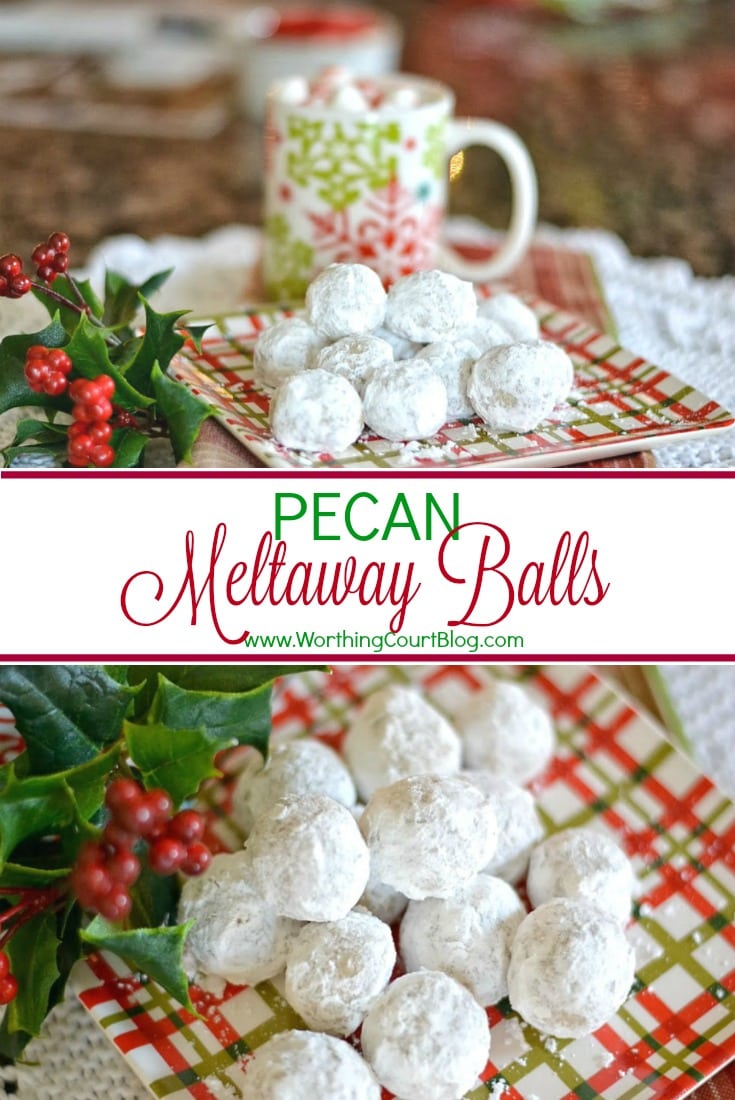 Recipe For Pecan Meltaway Balls Christmas Cookies