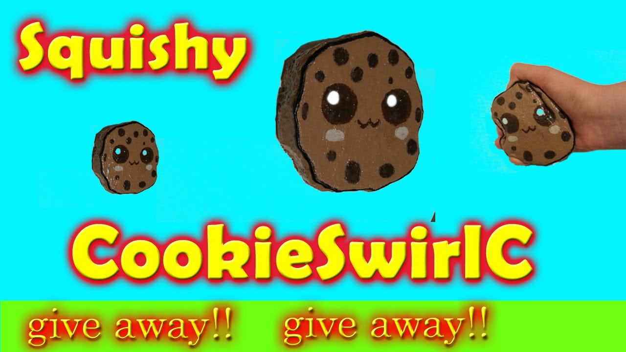 Shopkin Videos, Diy Cookie Swirl C Squishy, Inspired By