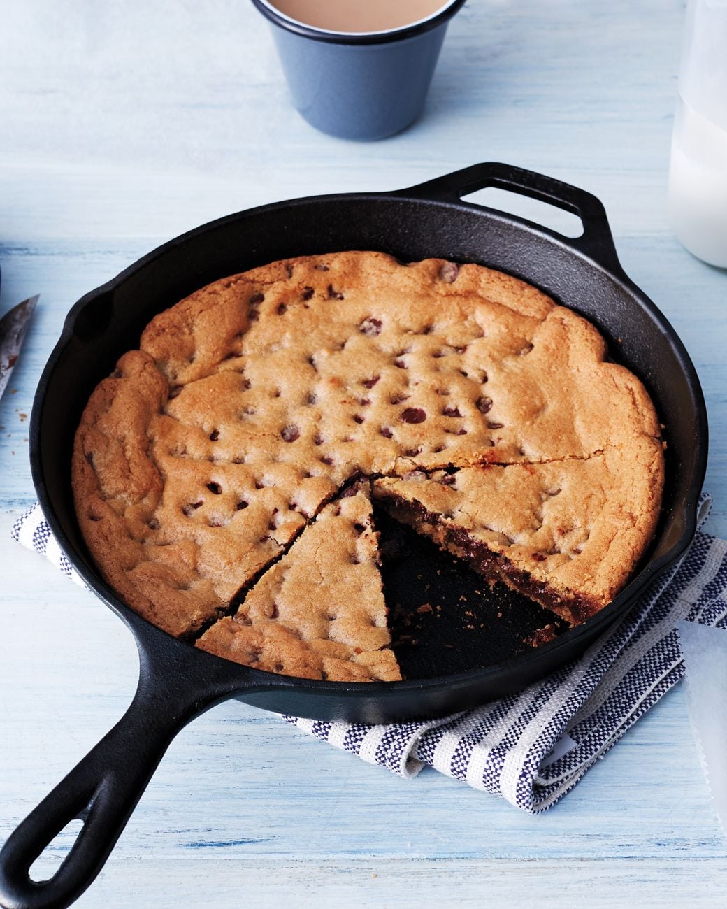 Skillet Chocolate Chip Cookie