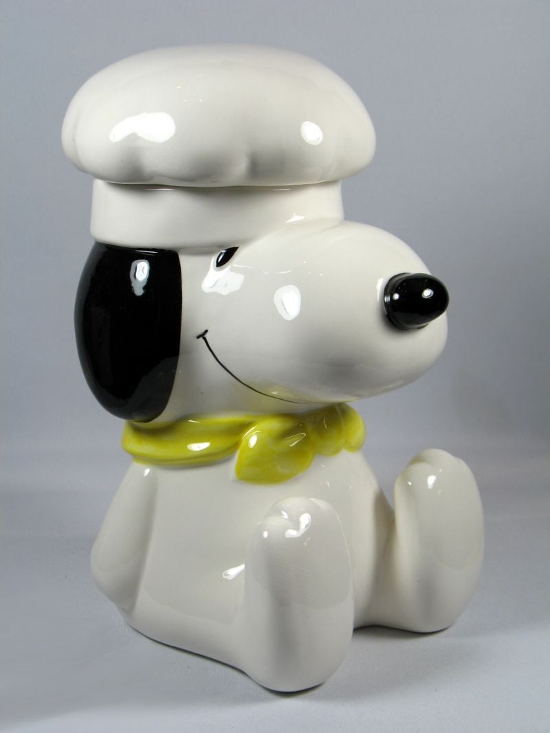 Snoopy Chef Cookie Jar