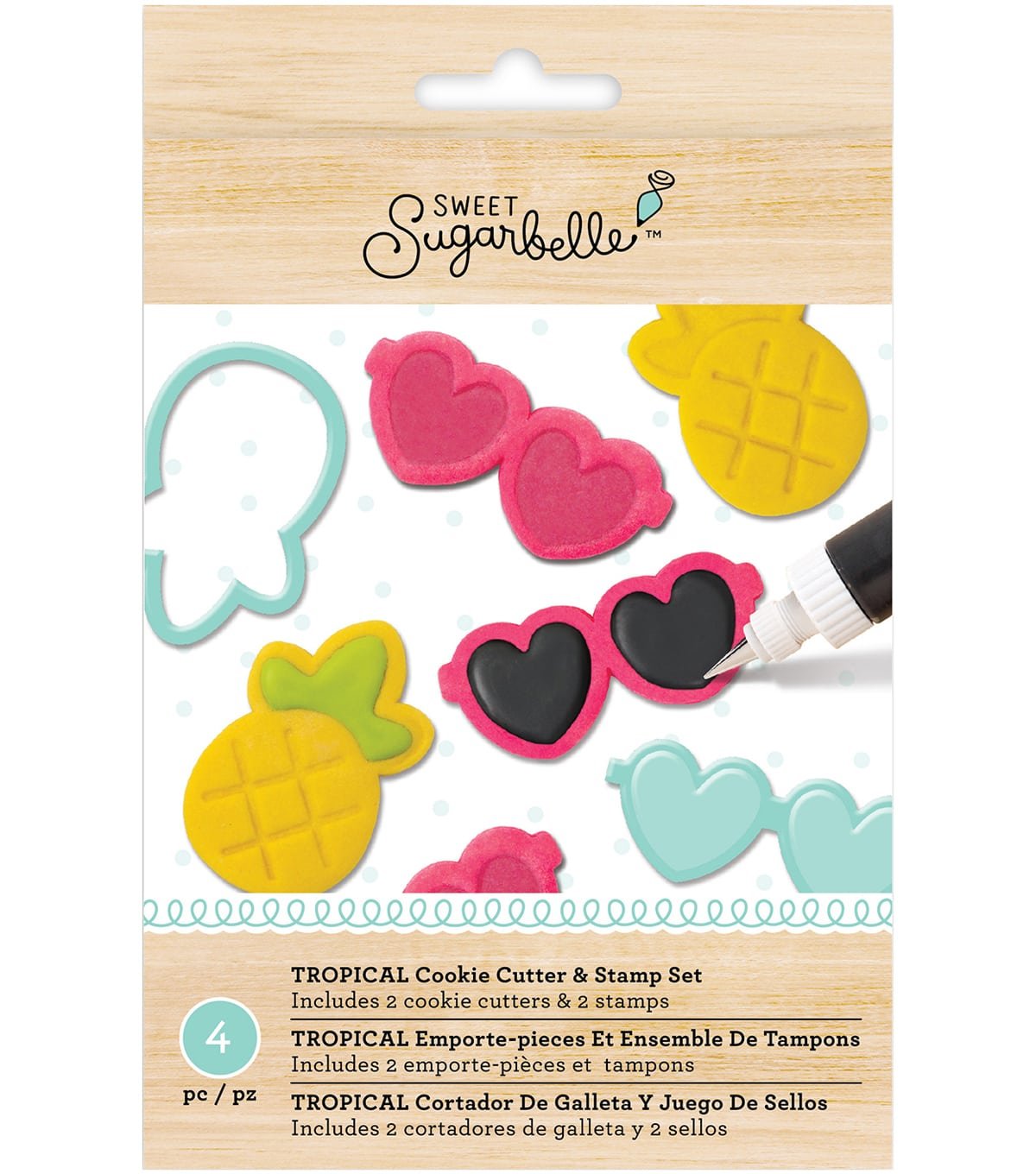 Sweet Sugarbelle Specialty Cookie Cutter & Stamp Set