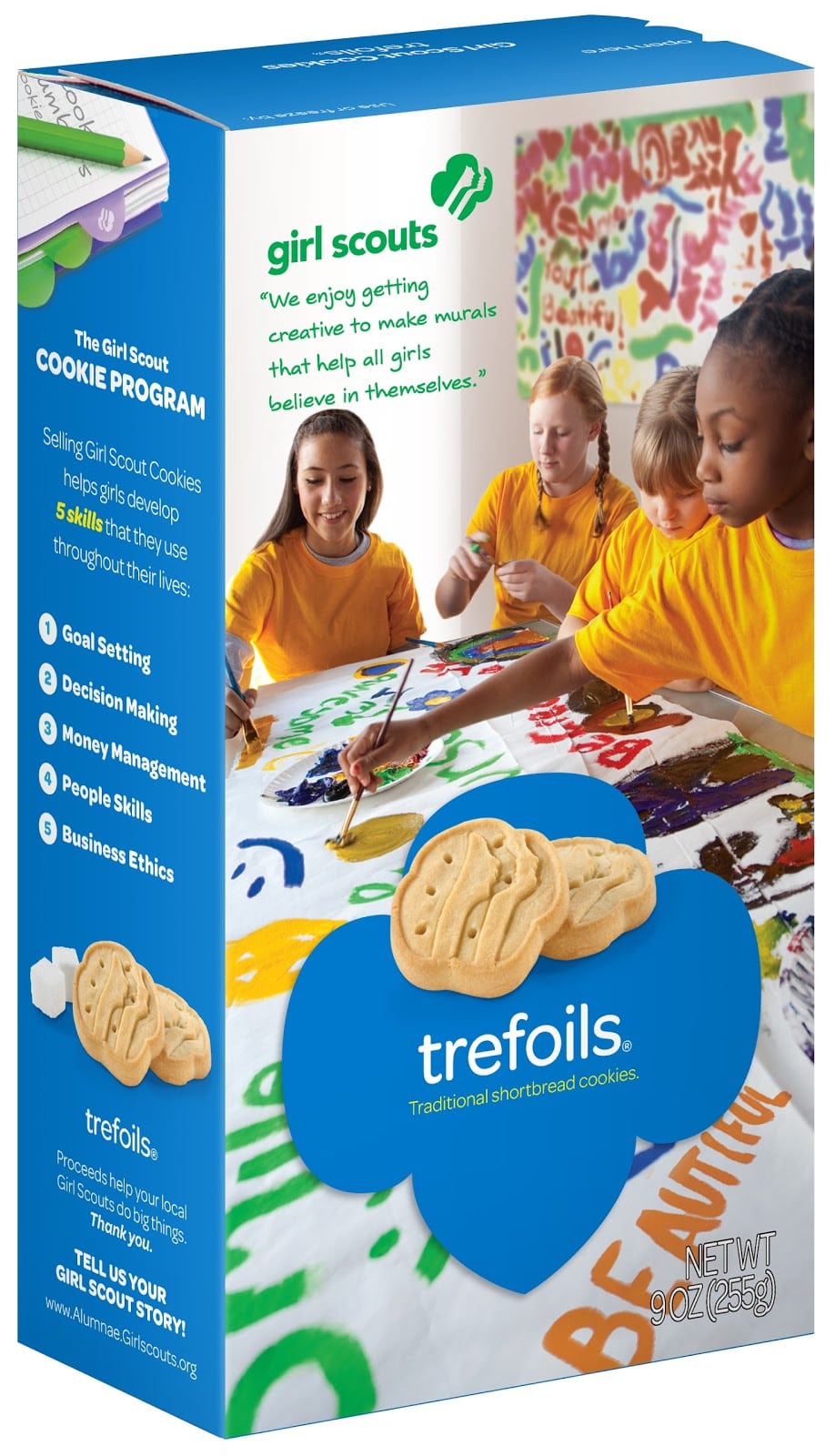 Talk Of The Town  New Girl Scout Cookie Boxes