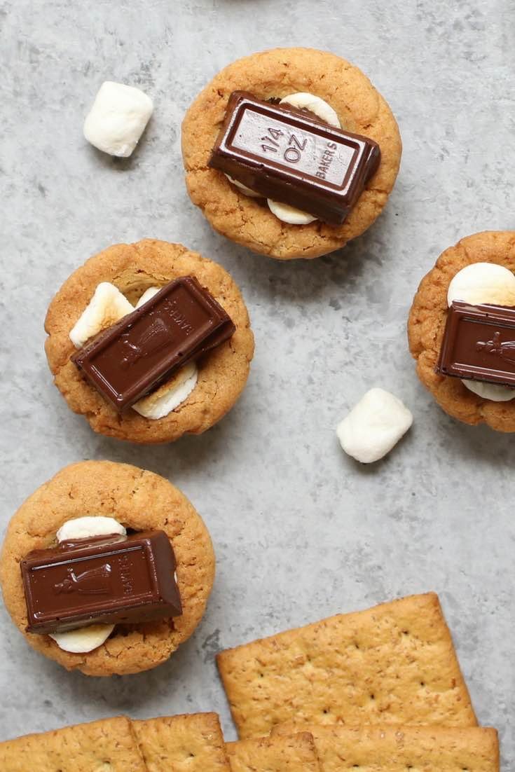 The Best S'mores Cookie Cups Recipe (with Video)