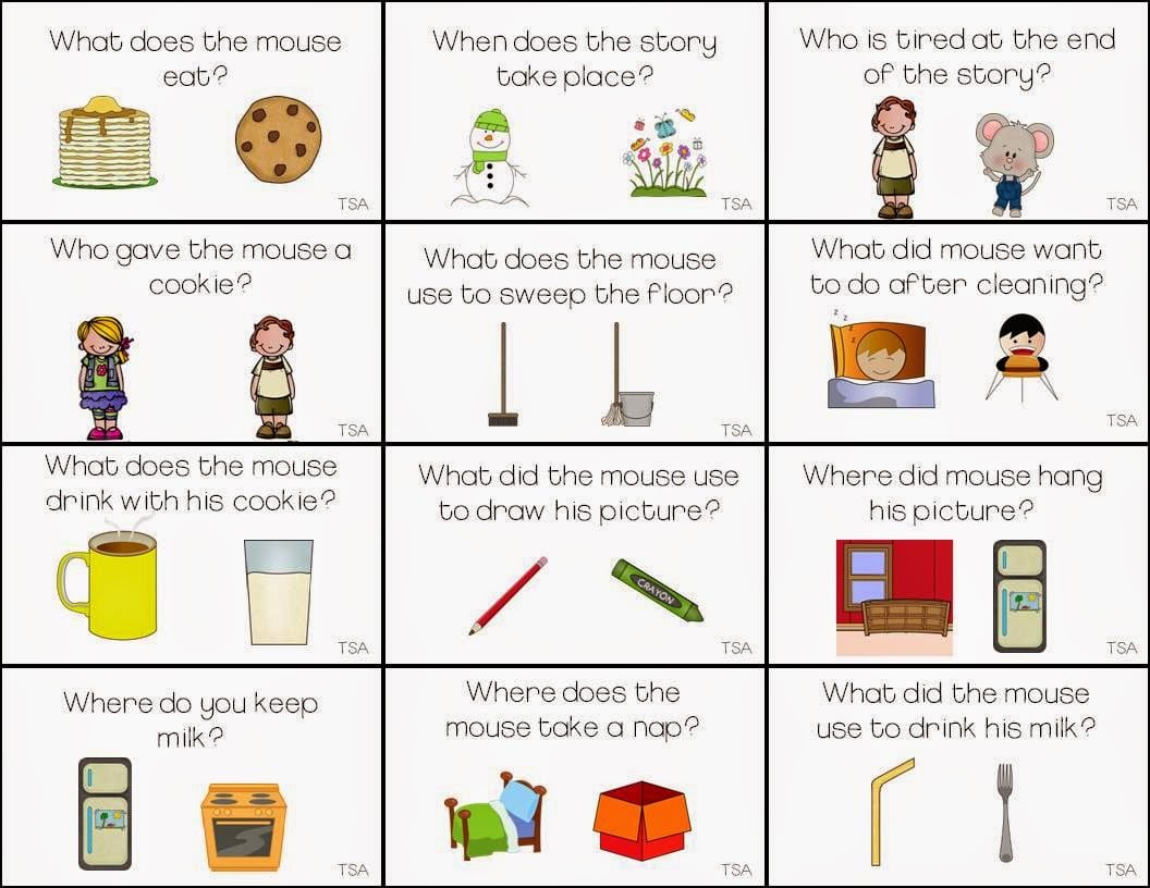 The Speech Attic  If You Give A Mouse A Cookie