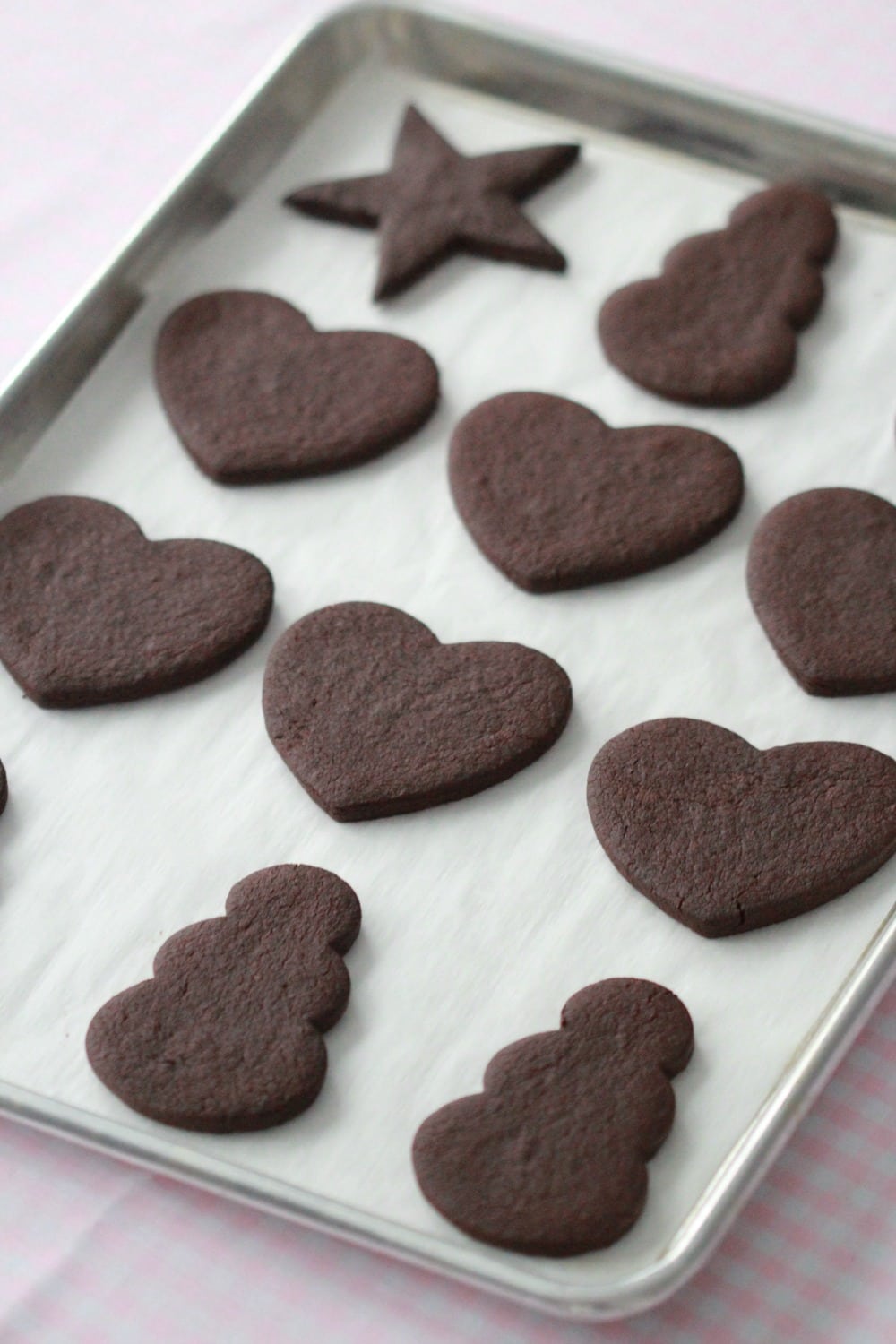 Vegan Chocolate Sugar Cookies