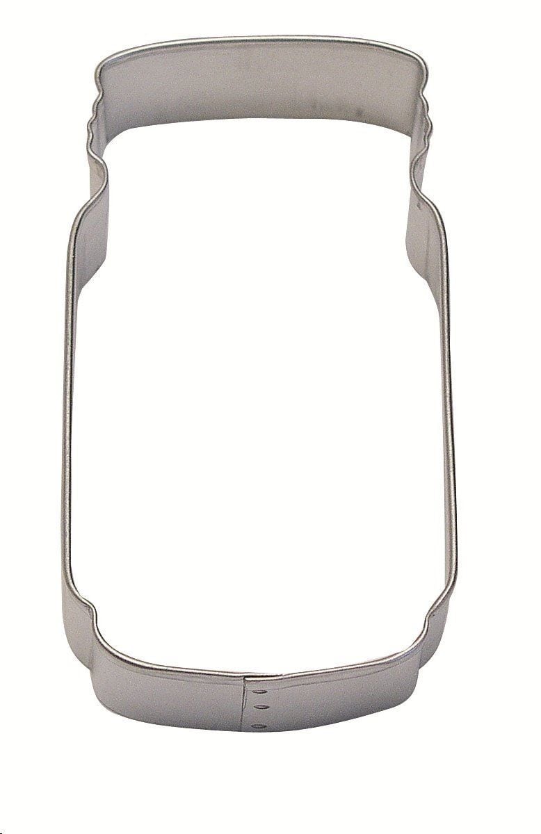 Vintage Mason Jar Cookie Cutter 4  Garden Vegetable Canning Fruit