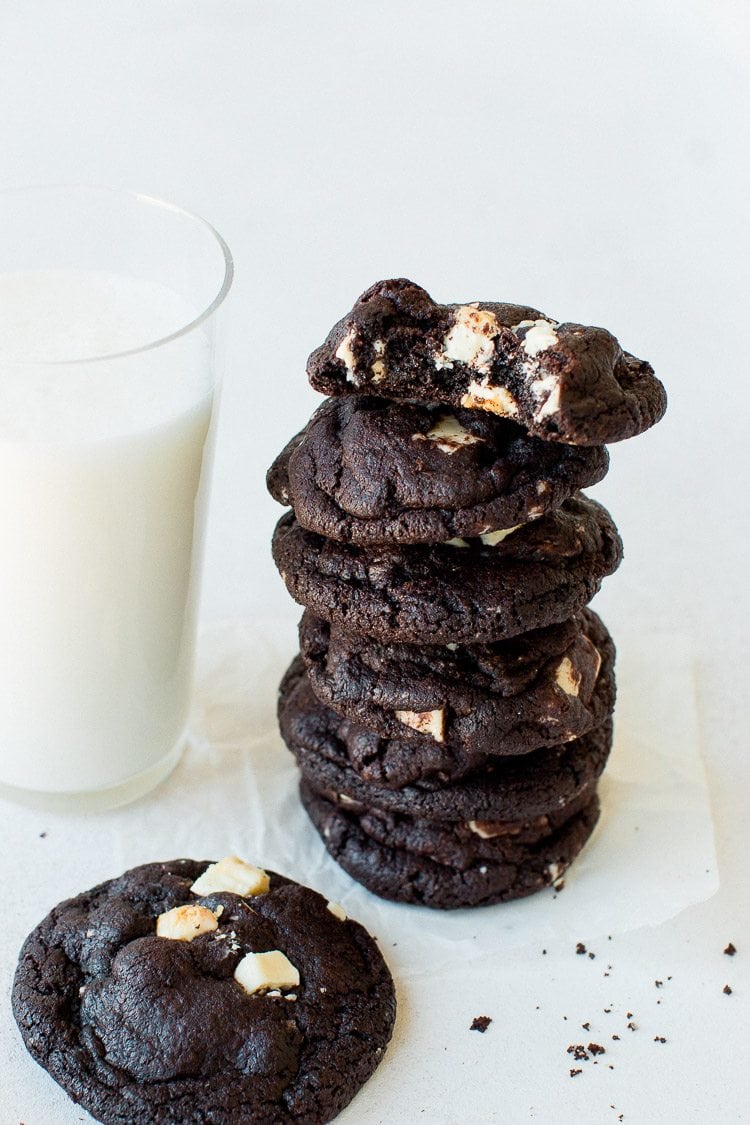 White Chip Chocolate Cookies