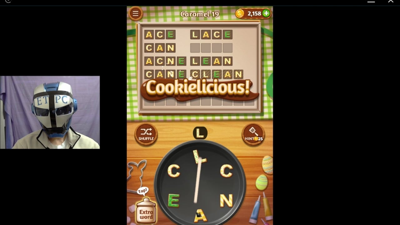 Word Cookies Caramel 19 Solved