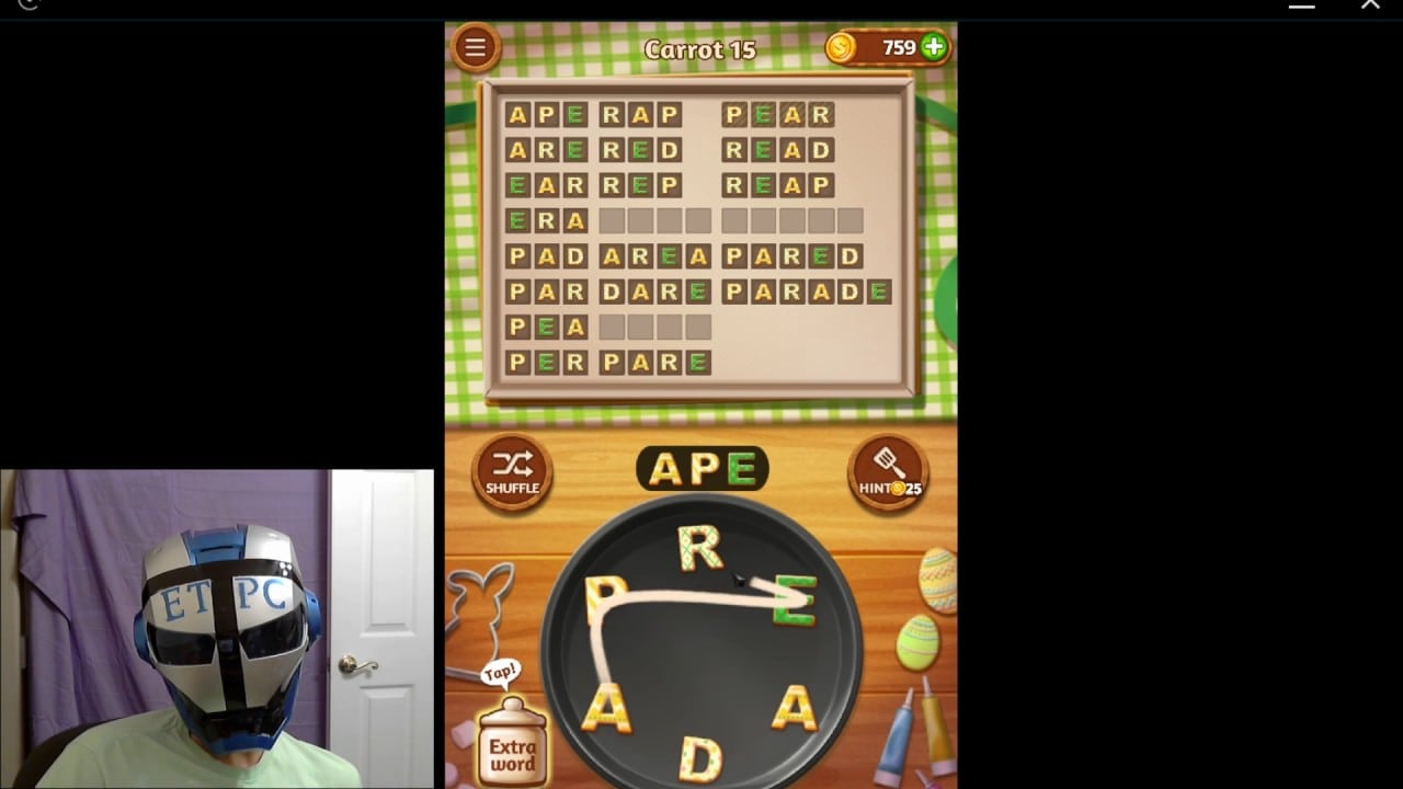 Word Cookies Carrot 15 Solved