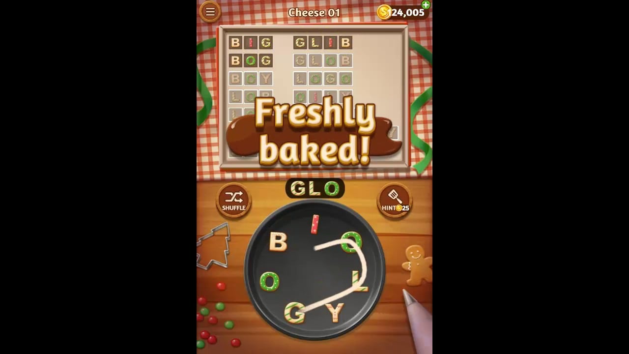 Word Cookies Cheese Pack Level 1 Answers