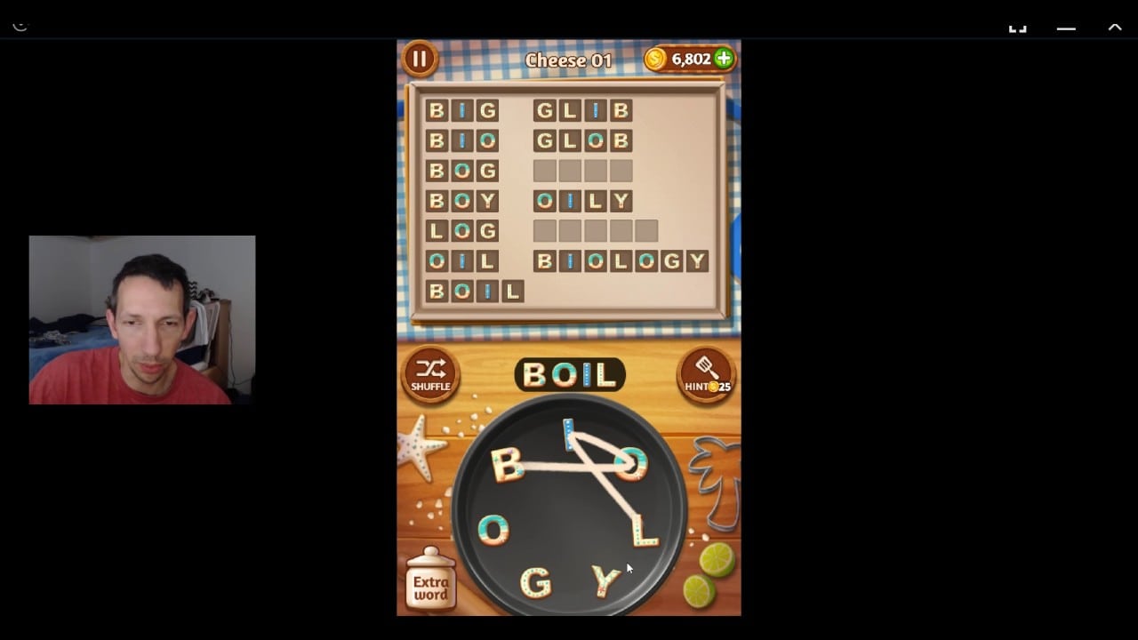 Word Cookies, Executive Chef, Updated Cheese Level 1 Solved