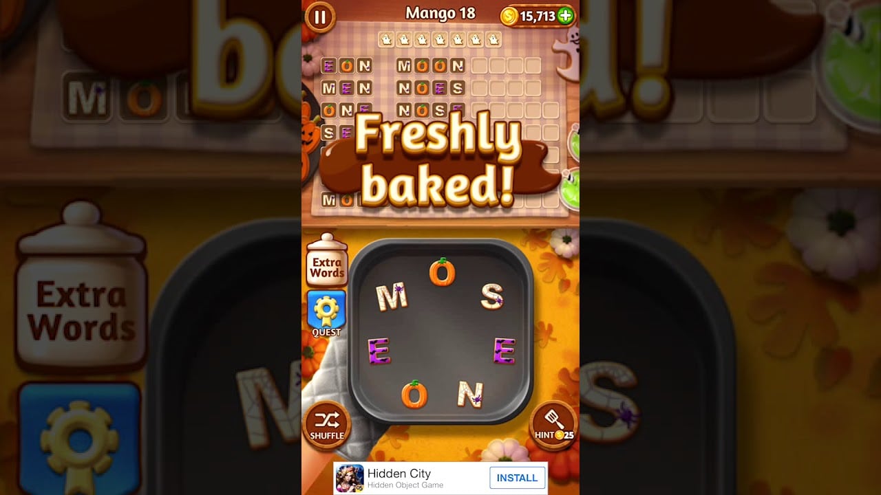 Word Cookies Mango 18