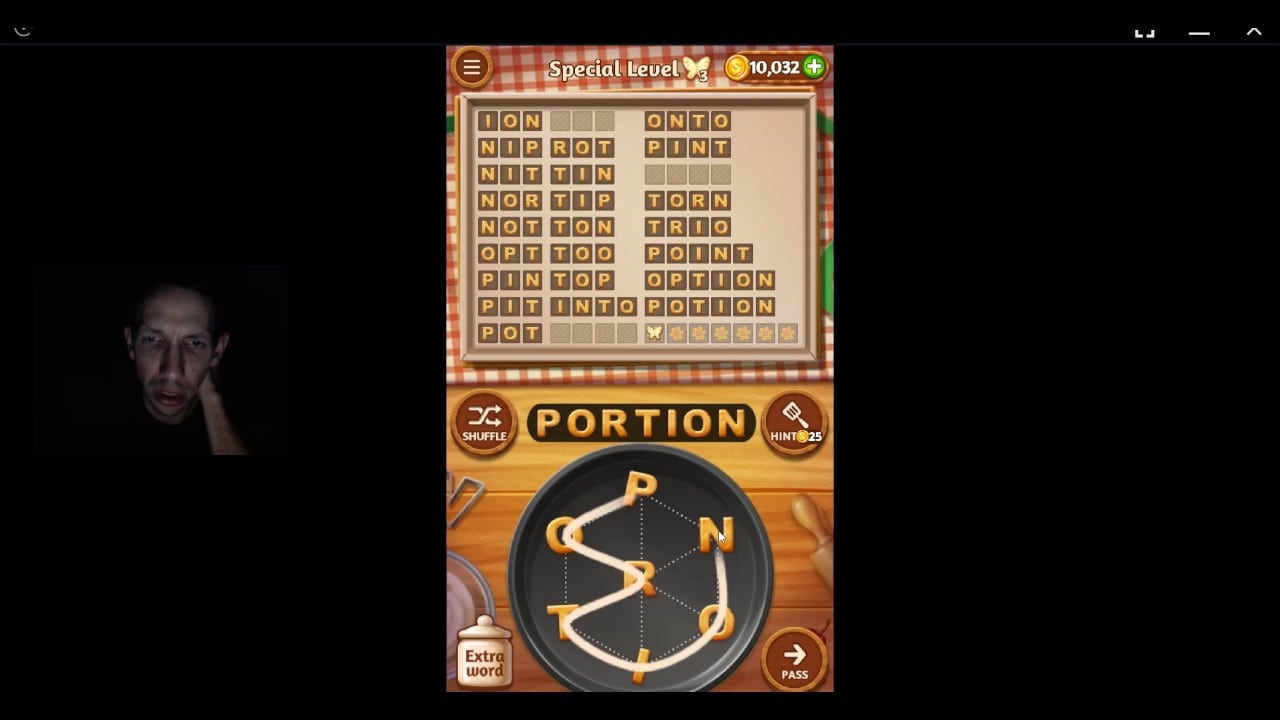 Word Cookies, Pastry Chef, 1st Lime Special Level Solved