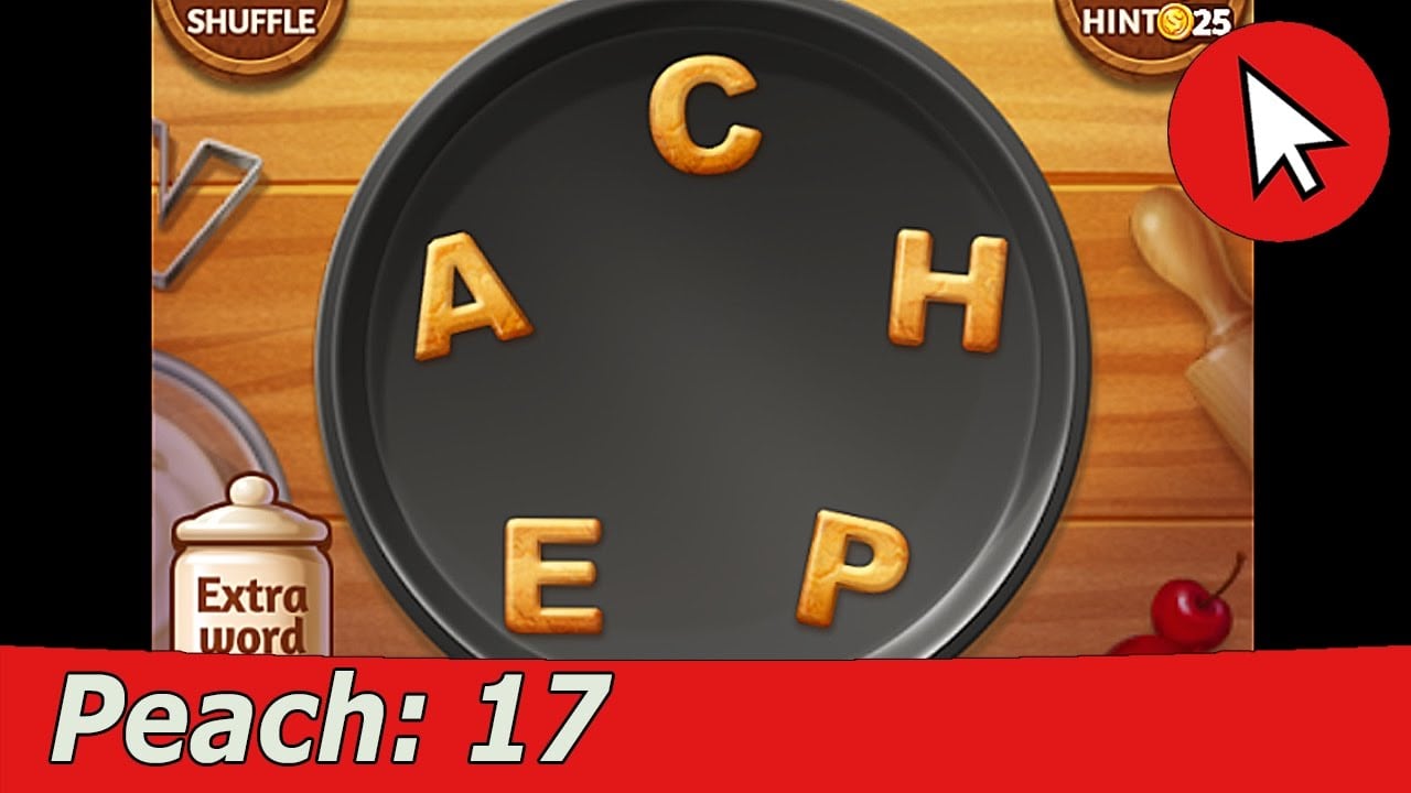 Word Cookies Peach 17 Answers Guide