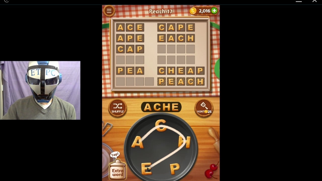Word Cookies Peach 17 Solved