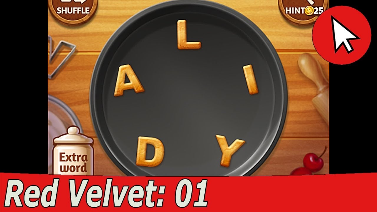 Word Cookies Red Velvet 1 Answers Guide
