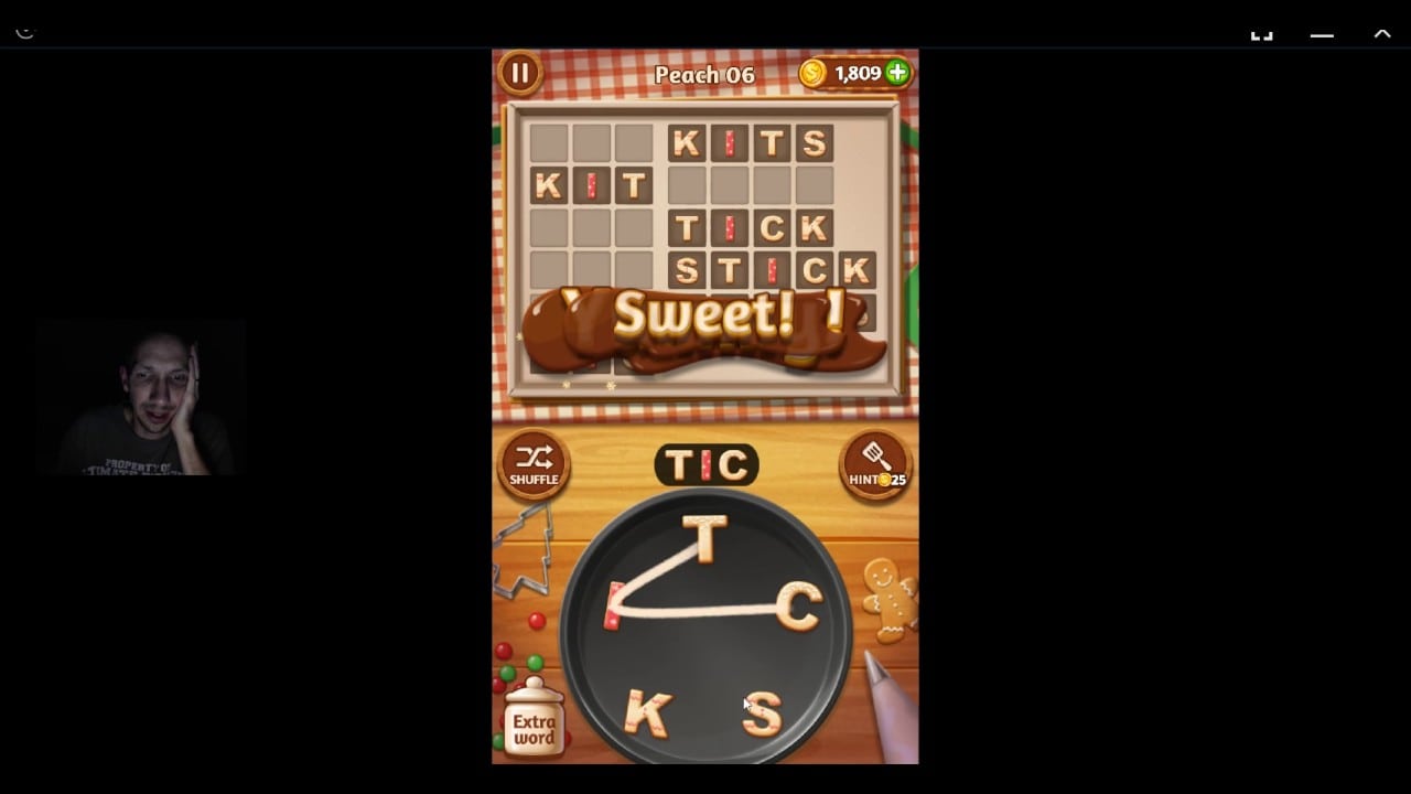 Word Cookies, Talented Chef, Peach Updated Level 6 Solved