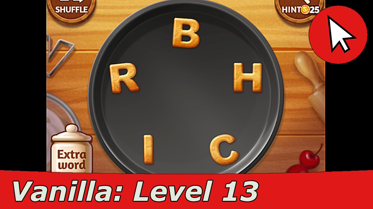 Word Cookies Vanilla 13 Answers