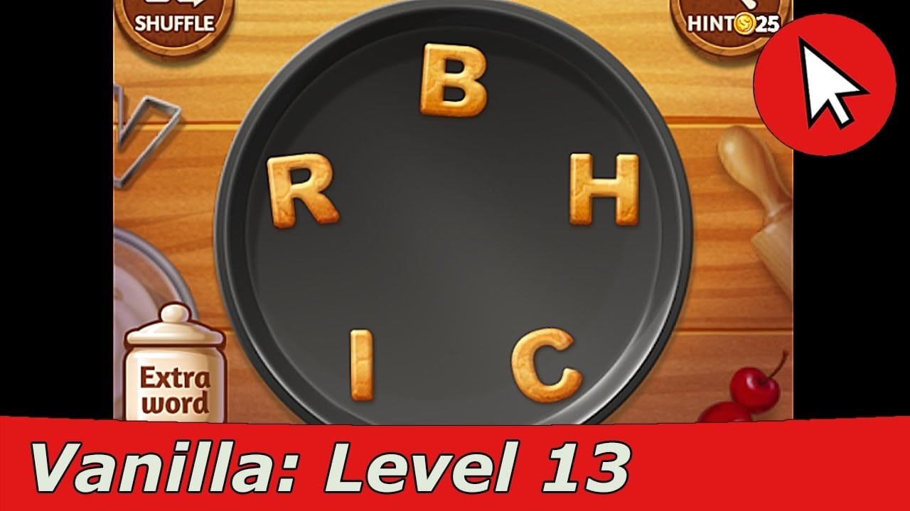 Word Cookies Vanilla 13 Answers Guide
