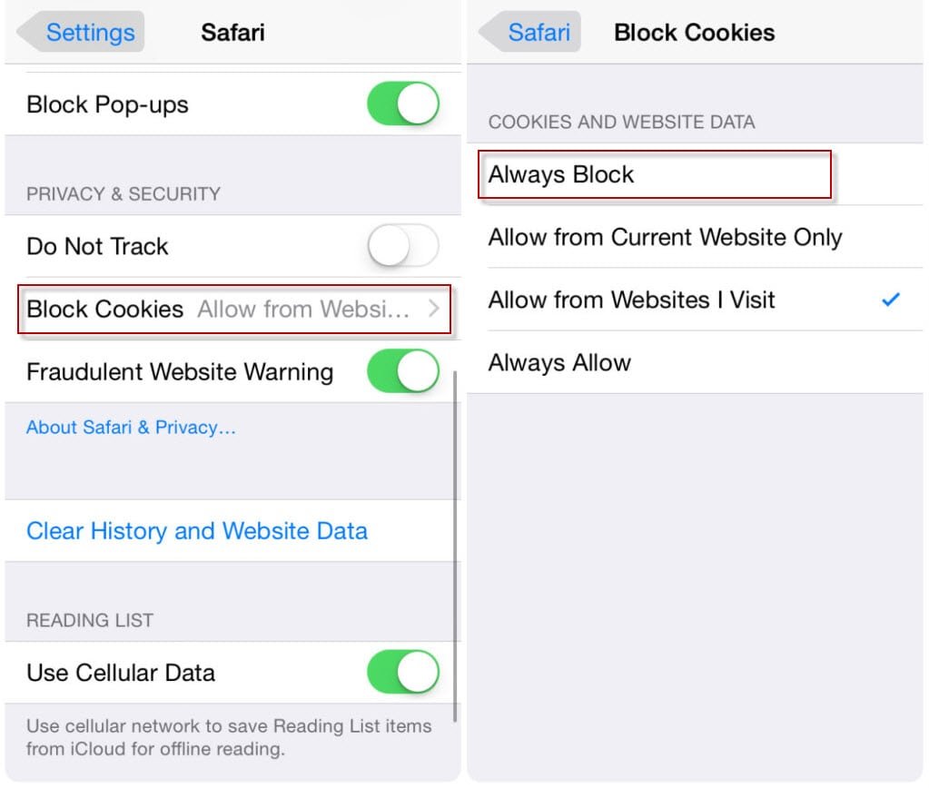 4 Ways To Clear Ios 11 Cookie On Iphone Ipad