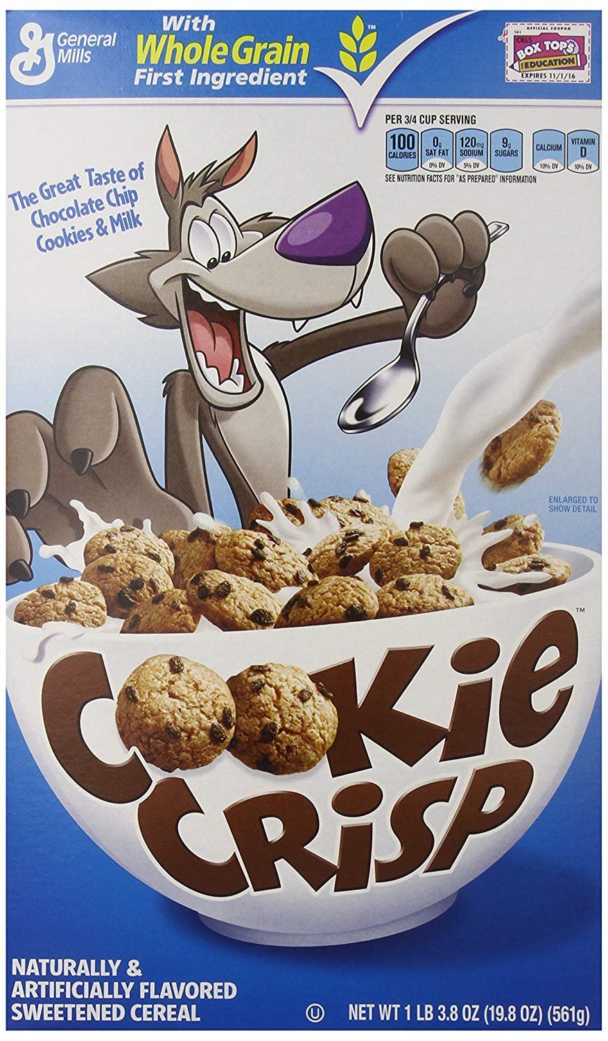 Amazon Com  Cookie Crisp Cereal, 19 8